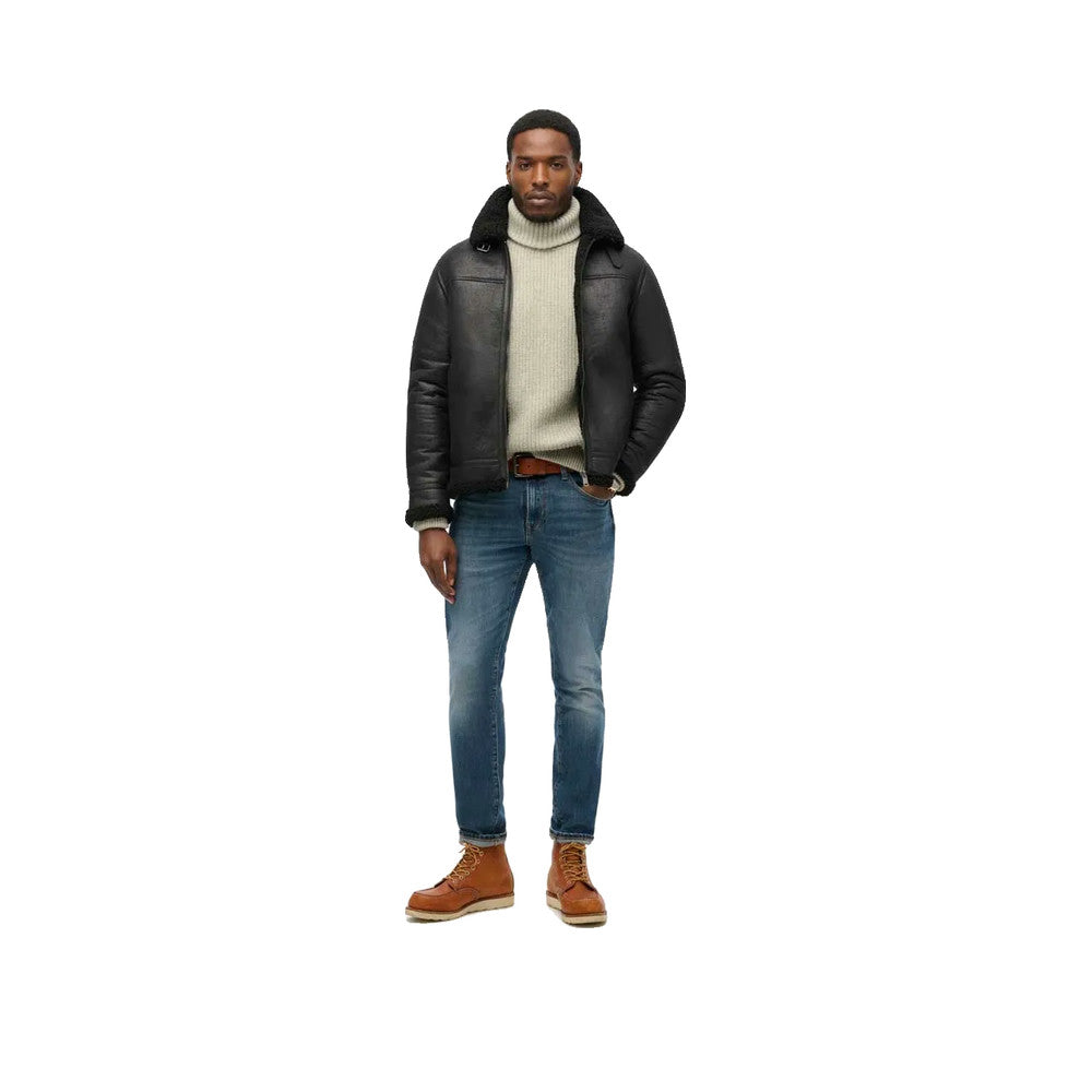 Superdry Aviator Jacket - Kurtka męska Czarna