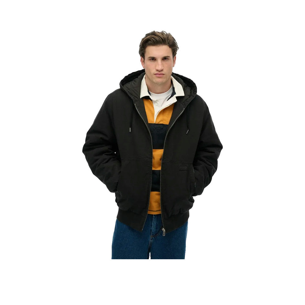 Superdry Canvas Surplus - Veste Homme Noir