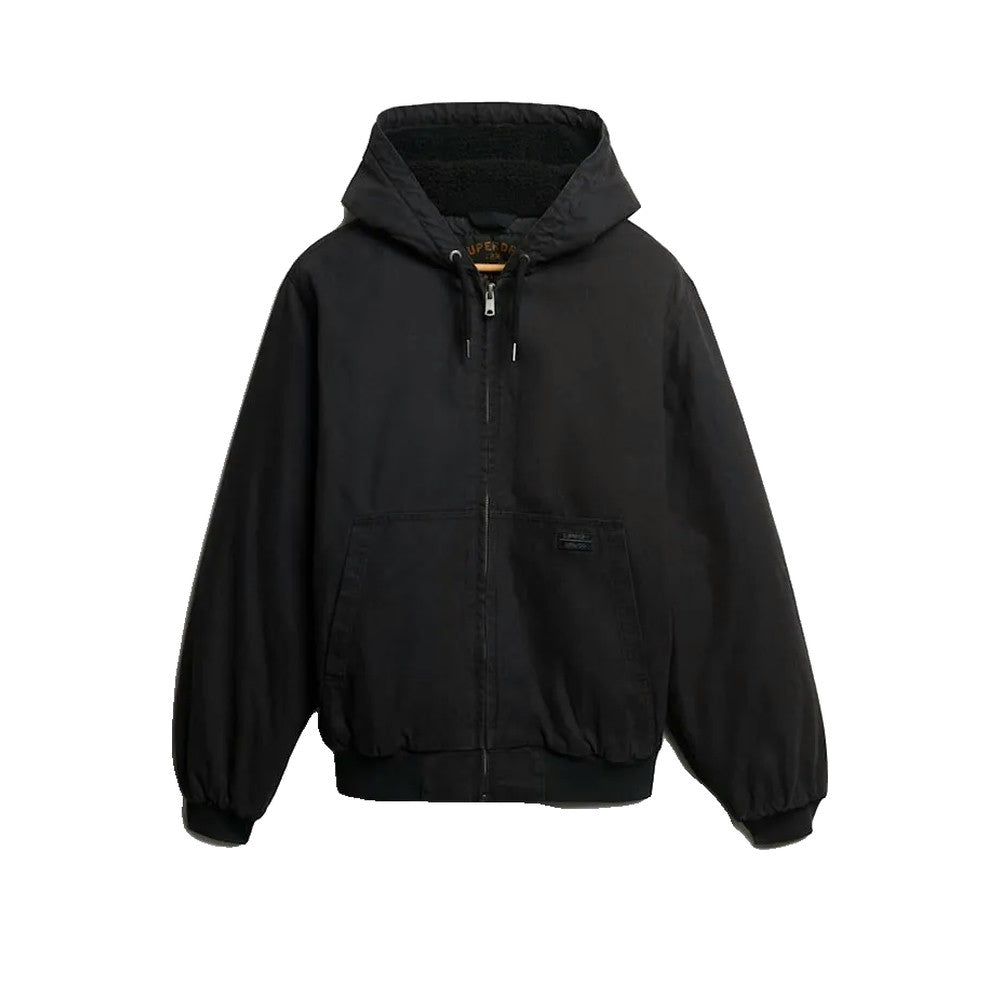 Superdry Canvas Surplus - Veste Homme Noir