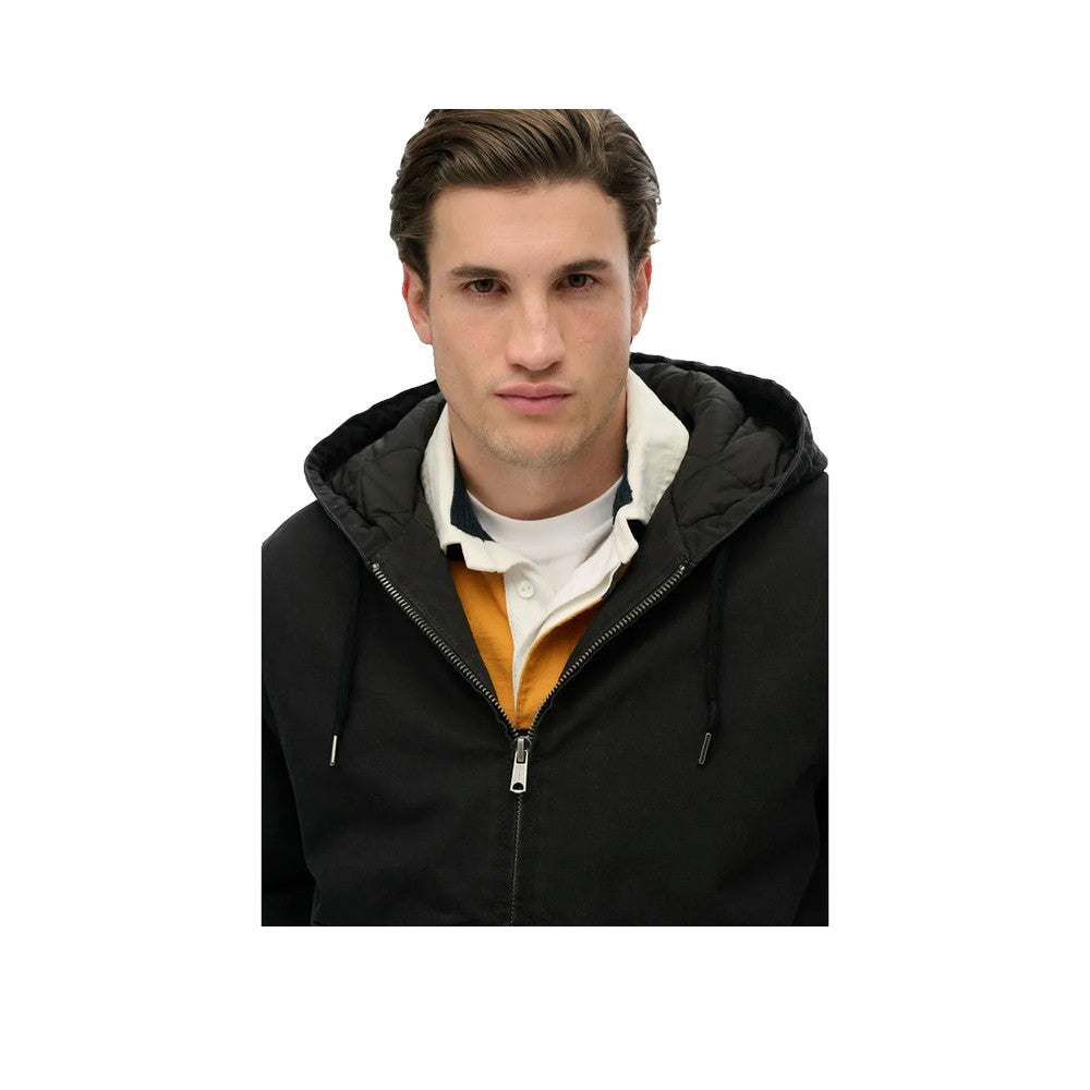 Superdry Canvas Surplus - Veste Homme Noir