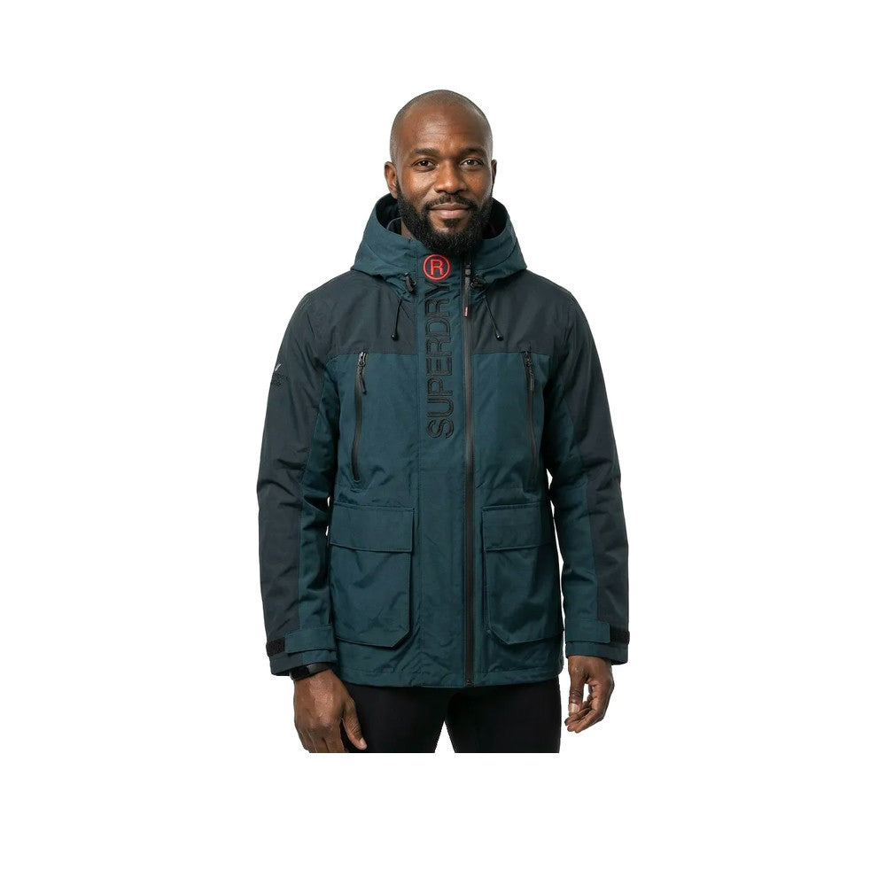 Superdry Colour Block - Veste Homme Bleu