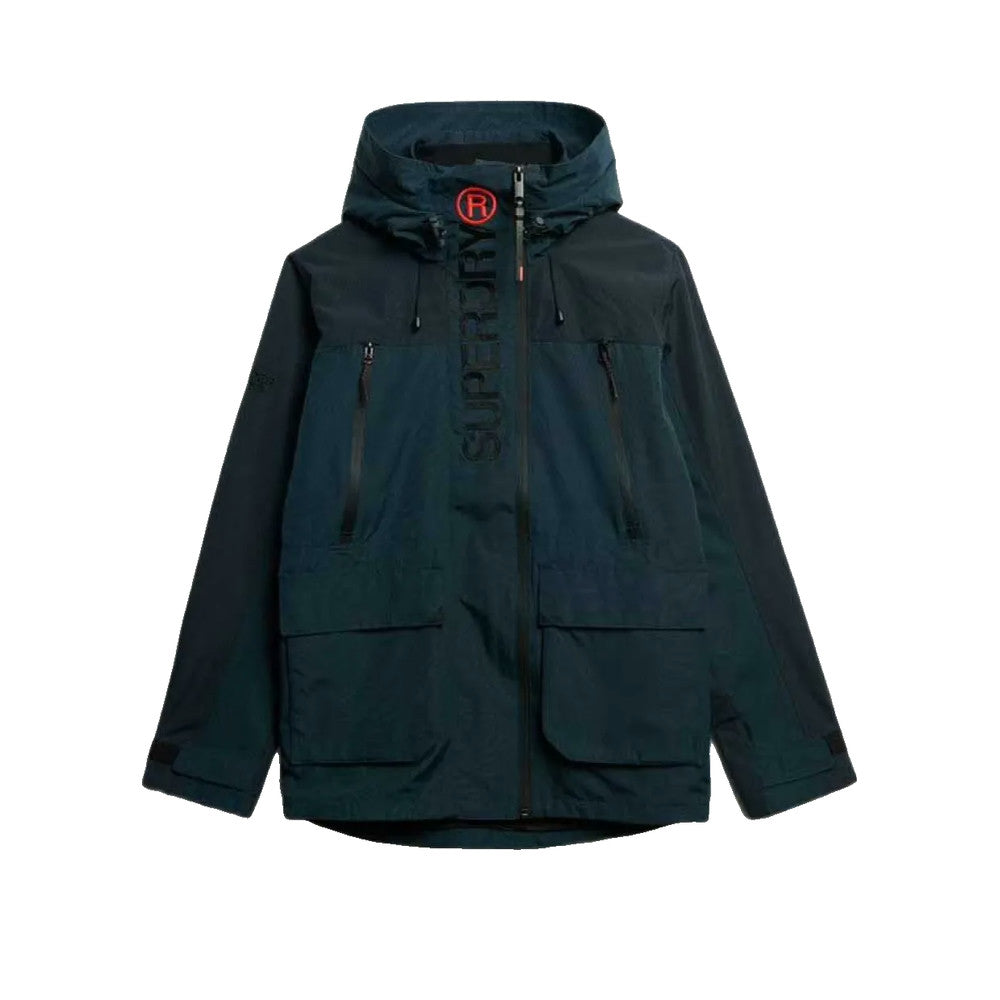 Superdry Colour Block - Veste Homme Bleu