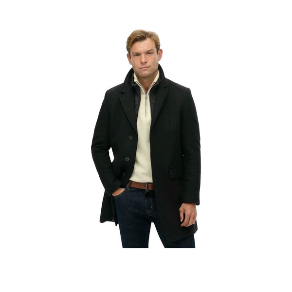 Superdry Town 2In1 - Manteau Homme Noir