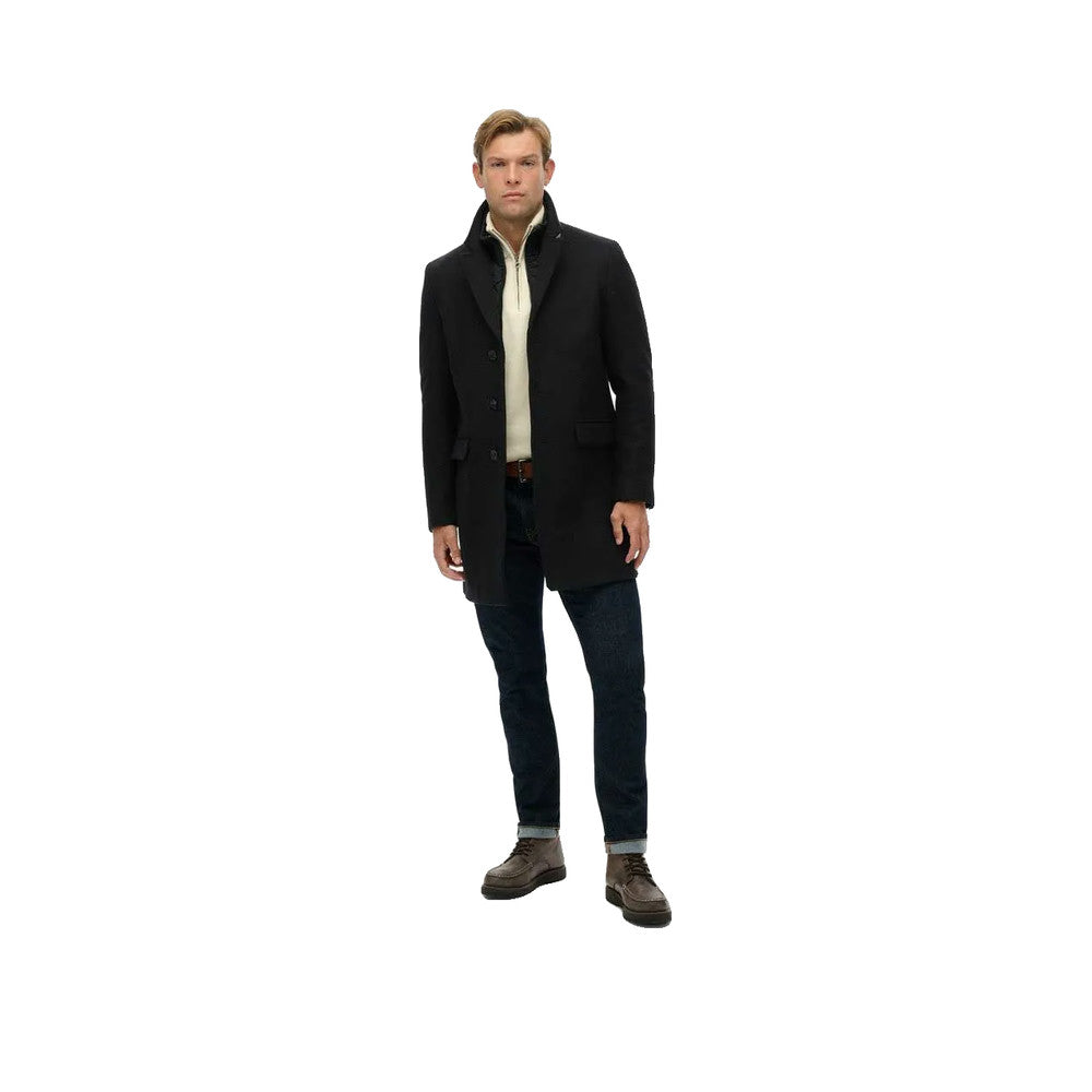 Superdry Town 2In1 - Manteau Homme Noir