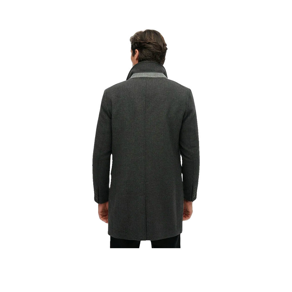 Superdry Town - Manteau Homme Gris