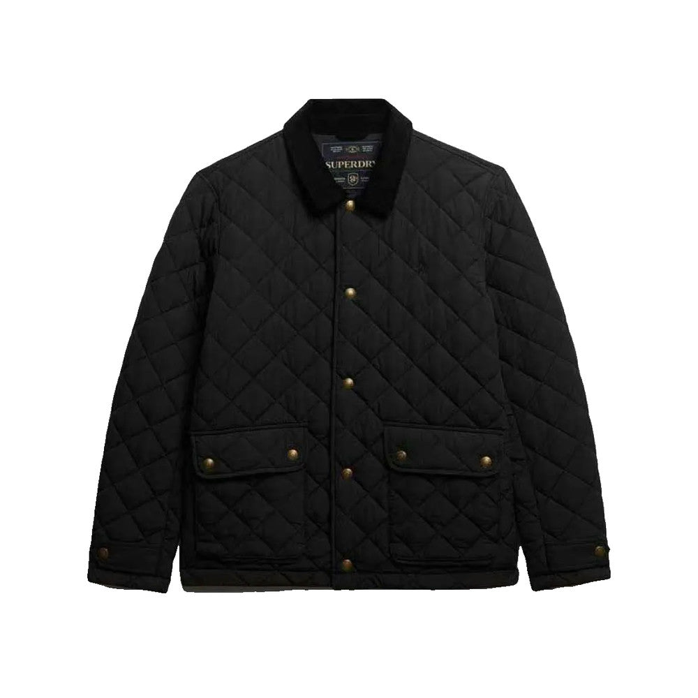 Superdry Estate Coach - Veste Matelassée Homme Noir