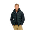 Superdry Storm Knit - Herren-Kapuzenjacke Blau