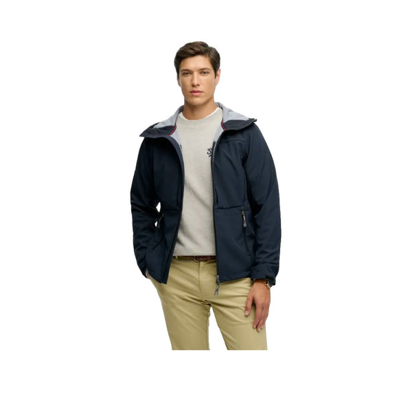 Superdry Softshell Tech - Sweatshirt Homme Bleu Marine