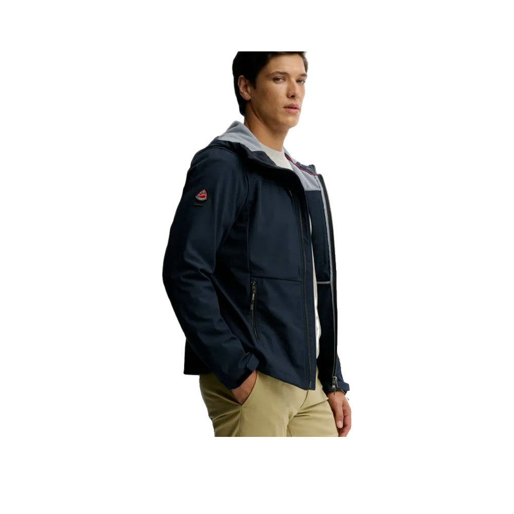 Superdry Softshell Tech - Sweatshirt Herr Marinblå