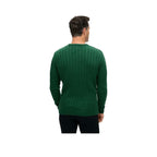 Superdry Classic Cable Knit - Pull Homme Vert