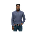 Superdry Classic Cable - Pull Homme Bleu
