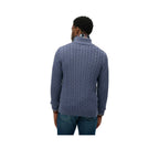 Superdry Classic Cable - Pull Homme Bleu