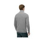 Superdry Half Zip Textured - Striktrøje til mænd Grå