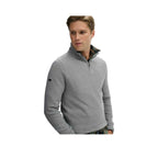 Superdry Half Zip Textured - Striktrøje til mænd Grå