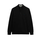Superdry Essentials Half Zip - Pull Homme Noir