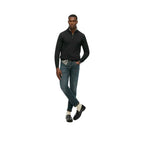 Superdry Essentials Half Zip - Pull Homme Noir