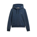 Superdry Essential Logo Hoodie - Sweat À Capuche Femme Bleu