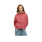 Superdry Essential Logo Raglan - Sweat À Capuche Femme Rouge