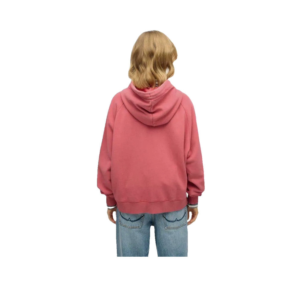 Superdry Essential Logo Raglan - Sweat À Capuche Femme Rouge