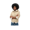 Superdry Borg Lined Full Zip Sweatshirt - Sweat Zippé Femme Beige