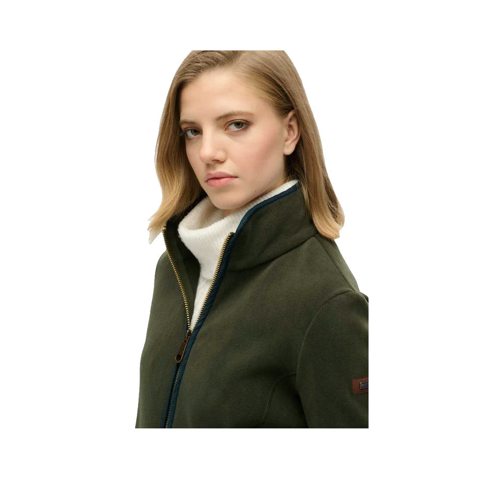 Superdry Estate - Veste Polaire Femme Verte