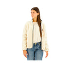 Superdry Outdoor Fleece Jacket - Veste Polaire Femme Beige