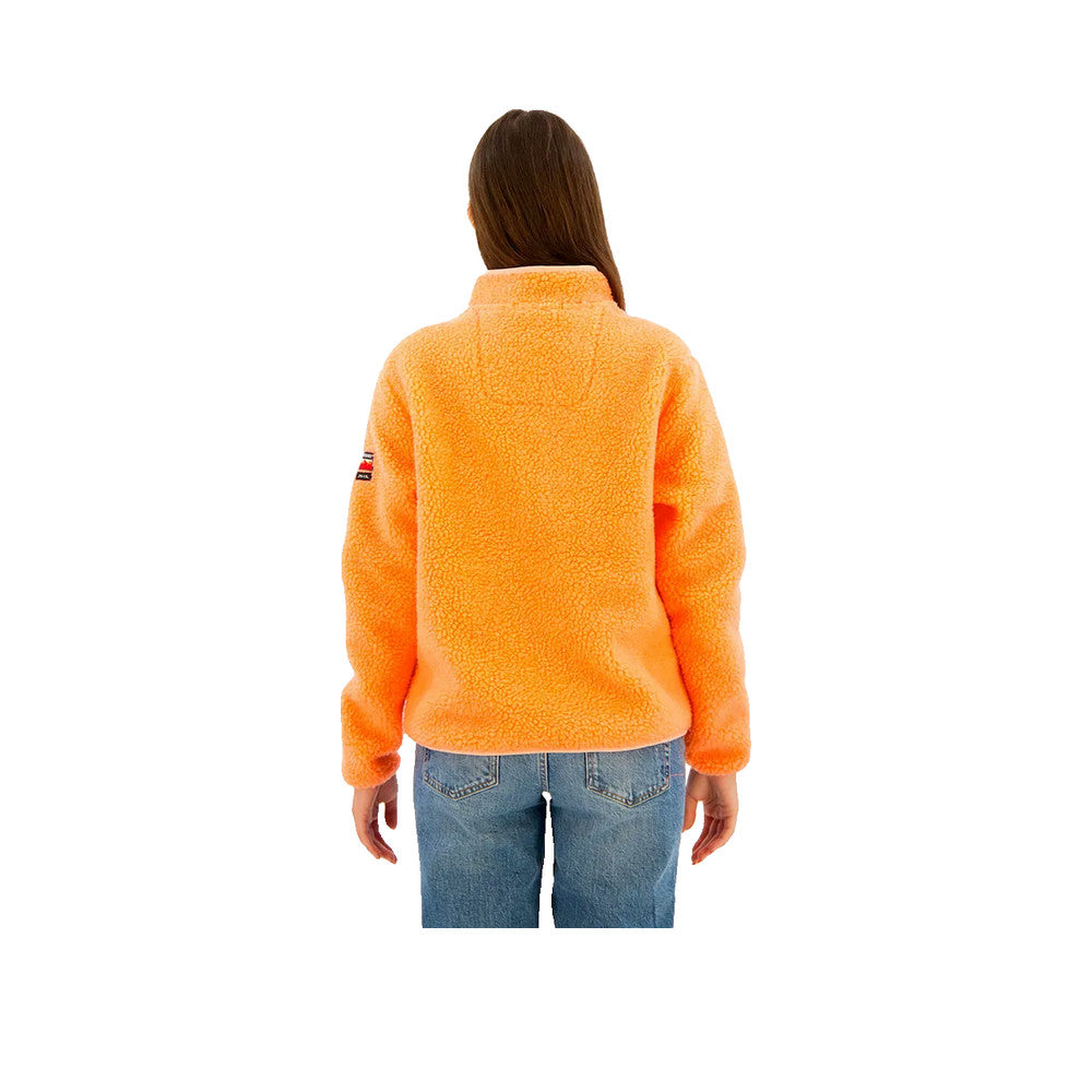 Superdry Outdoor Half Zip Fleece - Veste Polaire Femme Orange
