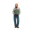 Superdry Mash Up Henley - Women's Grey Jumper