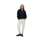 Superdry Athletic Essentials Graphic - Women's Navy Blue Polo Shirt