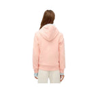 Superdry Essential Logo - Sweat À Capuche Femme Rose