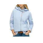Superdry Essential Logo - Sweat À Capuche Femme Bleu