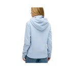 Superdry Essential Logo - Sweat À Capuche Femme Bleu