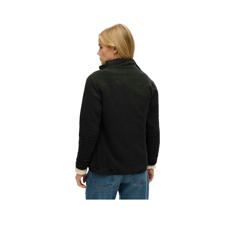 Superdry W2012375A – Damen-Fleecejacke Schwarz