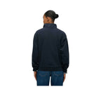 Superdry Essential Logo Half Zip - Women's Navy Blue Jumper