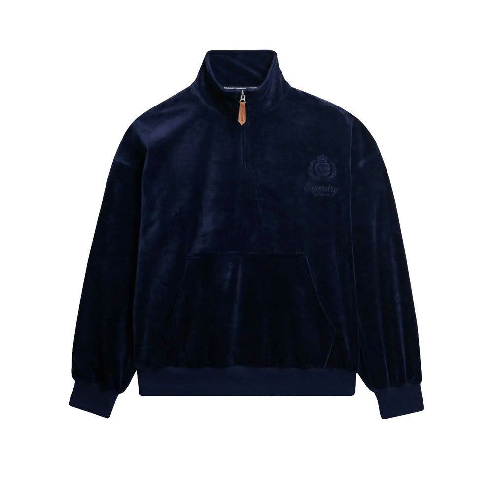 Superdry Country Club - Sweatshirt Femme Bleu Marine