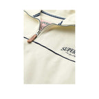 Superdry Country Club Tape - Pull Femme Beige