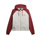 Superdry Essential Logo Raglan Zip - Sweat À Capuche Femme Blanc