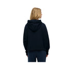 Superdry Essential Logo - Sweat Zippé Femme Bleu Marine