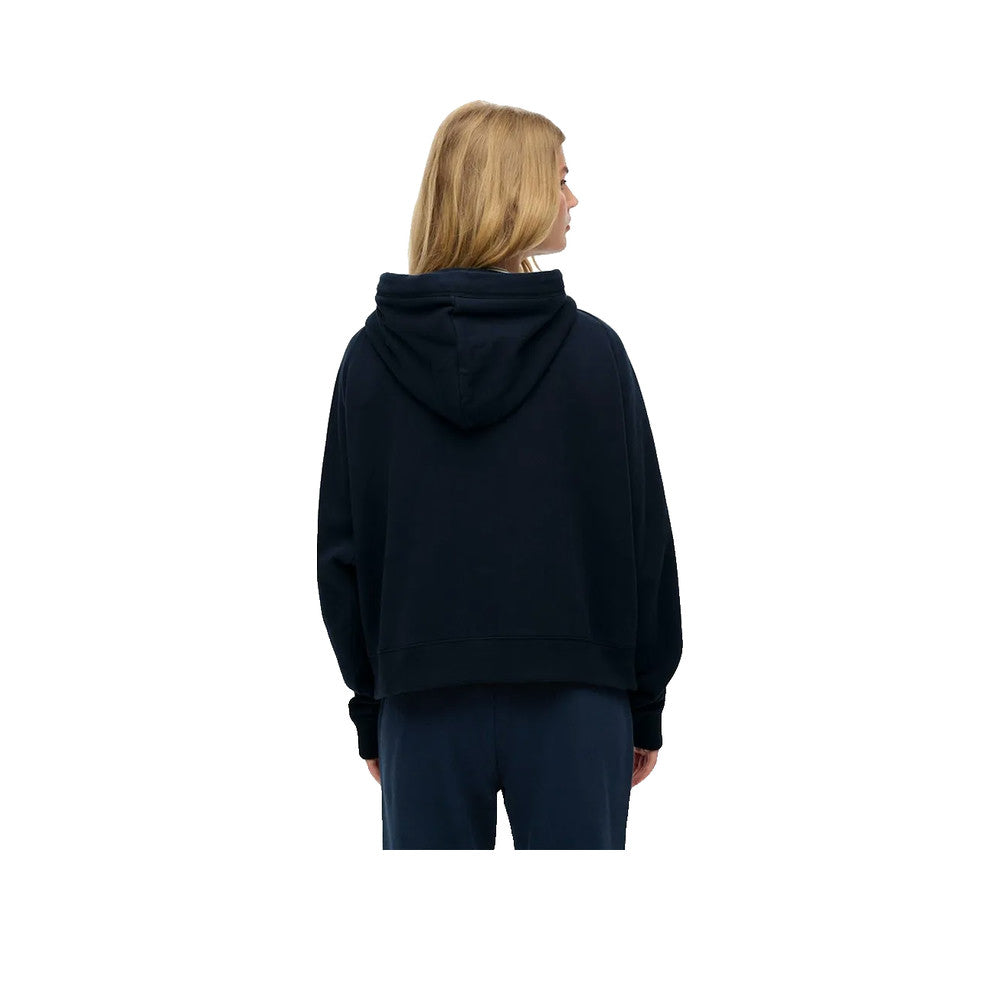 Superdry Essential Logo - Sweat Zippé Femme Bleu Marine