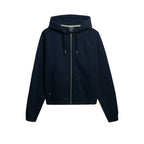 Superdry Essential Logo - Sweat Zippé Femme Bleu Marine