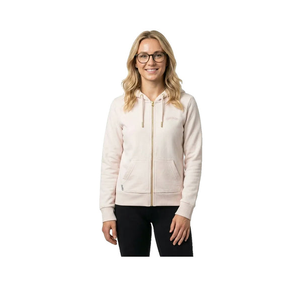 Superdry Essential Logo – Damen-Kapuzenjacke in Beige