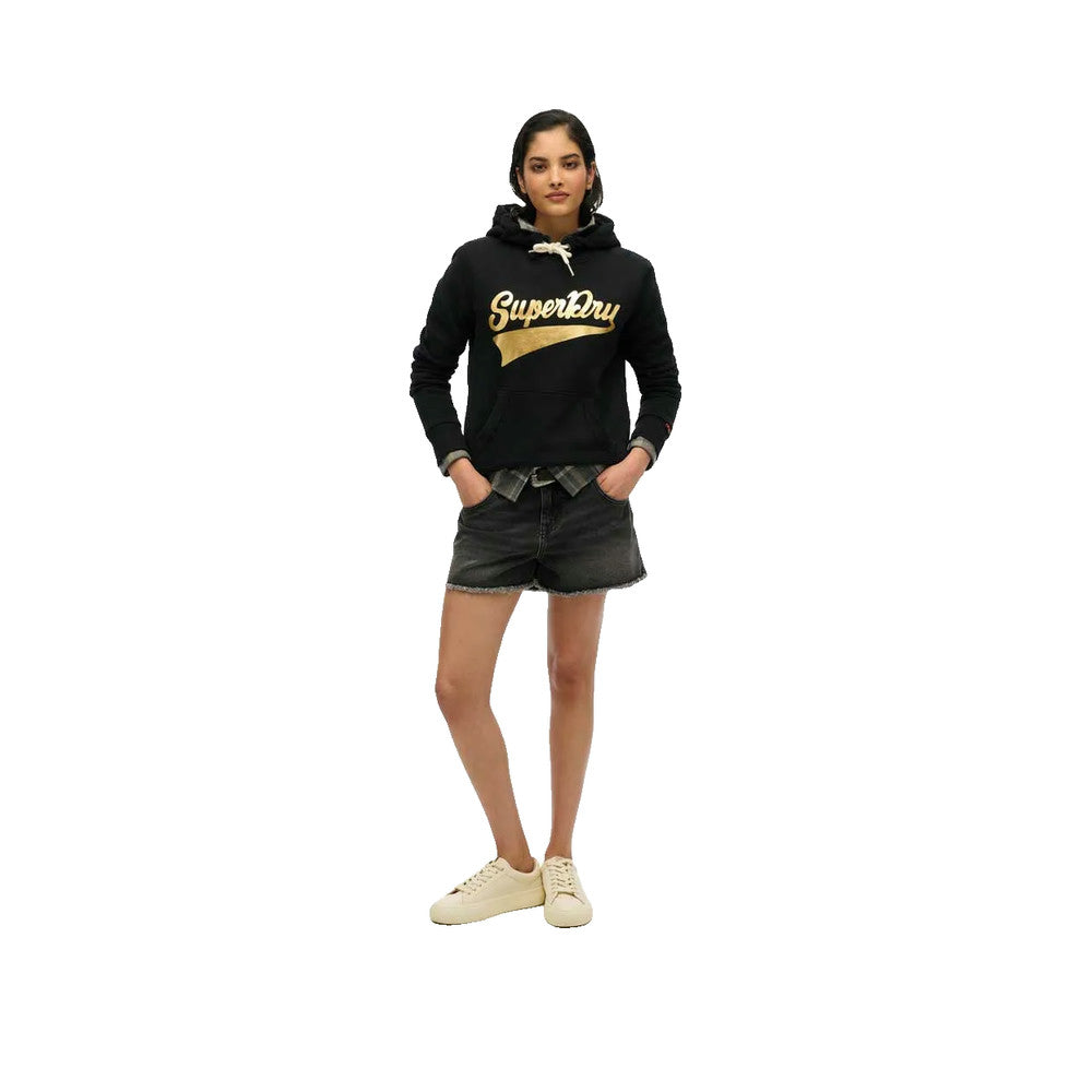 Superdry Super Athletics - Dames hoodie Zwart