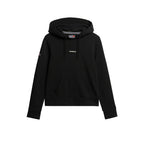 Superdry Plain Hood - Sweat À Capuche Femme Noir