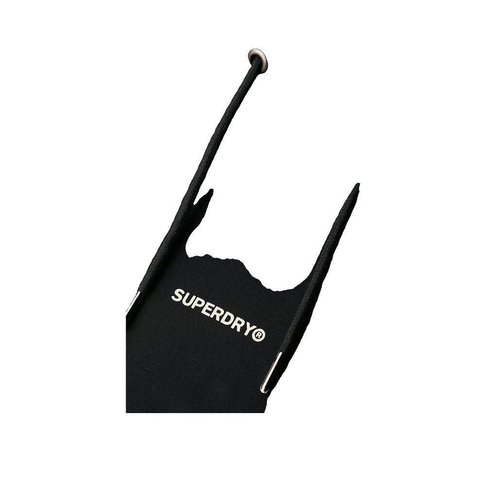 Superdry Plain Hood - Sweat À Capuche Femme Noir
