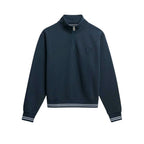 Superdry Country Club - Pull Femme Bleu Marine