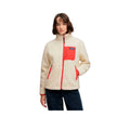 Superdry Heritage Zip Through Fleece - Veste Polaire Femme Crème