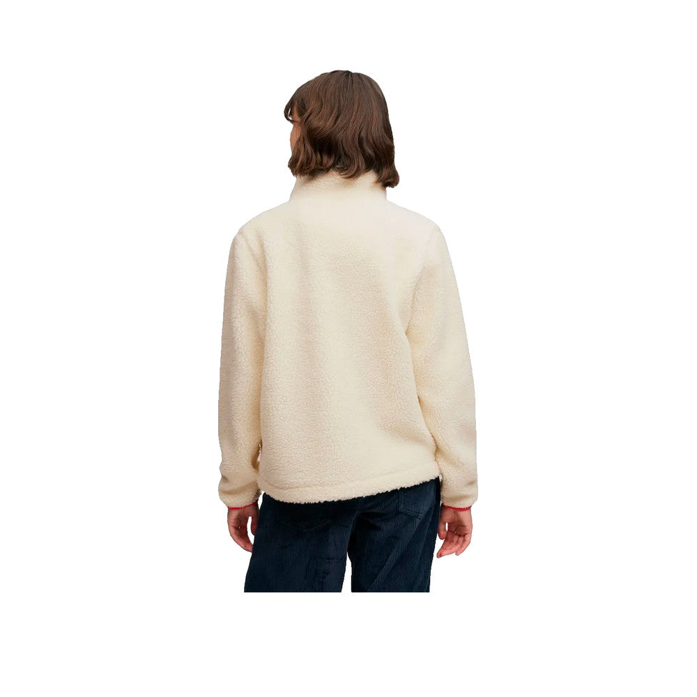 Superdry Heritage Zip Through Fleece - Veste Polaire Femme Crème
