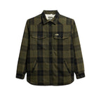 Superdry Borg Check - Sobrecamisa Mujer Marrón
