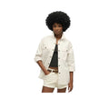 Superdry Workwear Overshirt - Chemise Femme Blanc