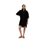Superdry Ibiza – Hemdbluse Damen Schwarz
